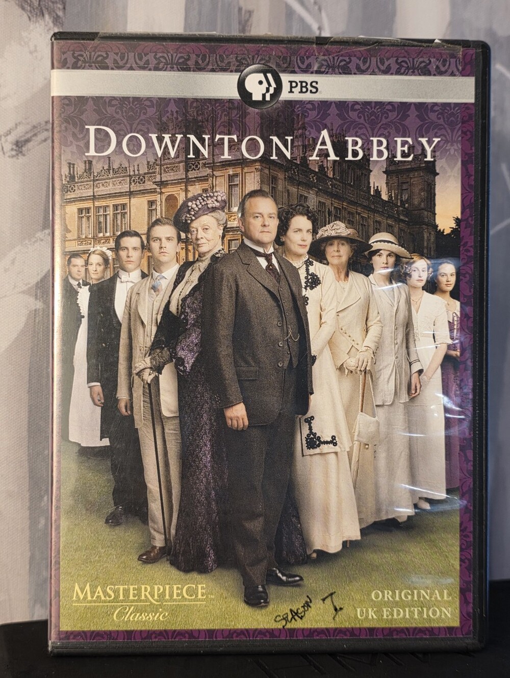 Downton Abbey Season 1 PBS Masterpiece 3 Disc DVD Set In Original Case 2010